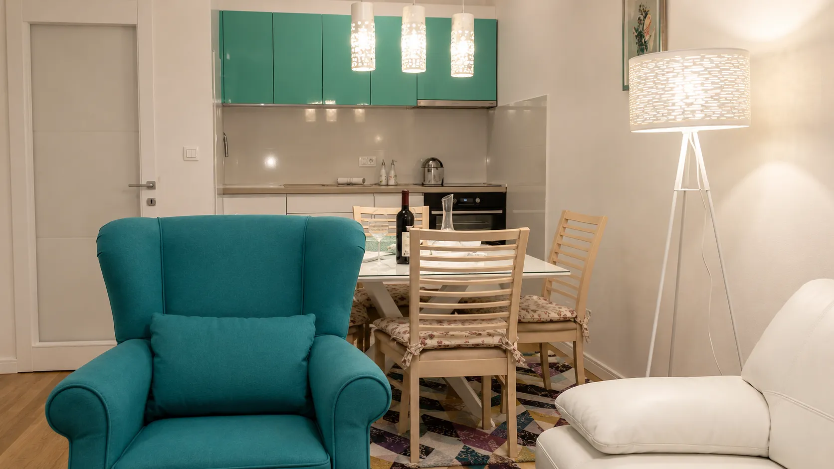 Rent, one bedroom apartment, 49m², Central Point, Podgorica