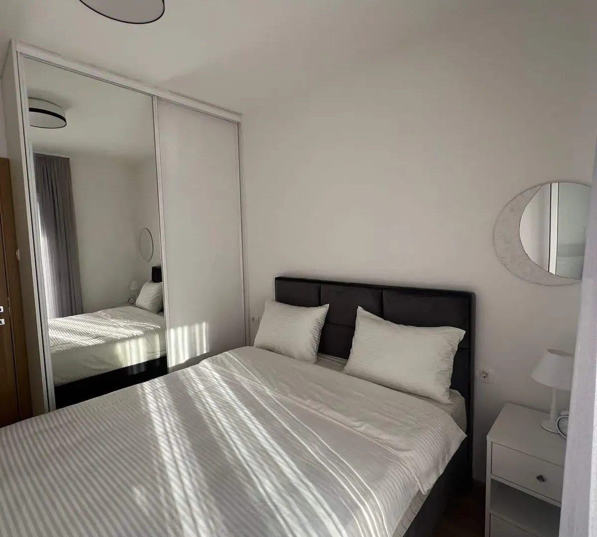 Rent, one bedroom apartment, 42m², Pobrežje, Podgorica