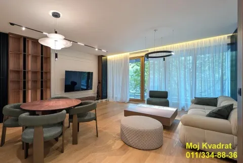 Spacious living room with a dining area and modern furniture. - image 3