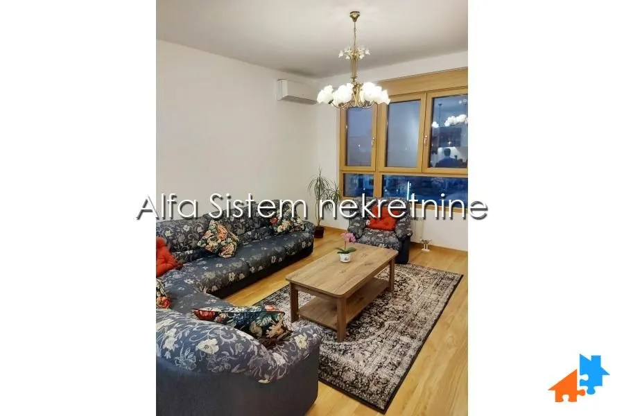 Izdavanje, dvosoban stan, 61m², Novi Beograd Blok 65, Novi Beograd Sve Podlokacije