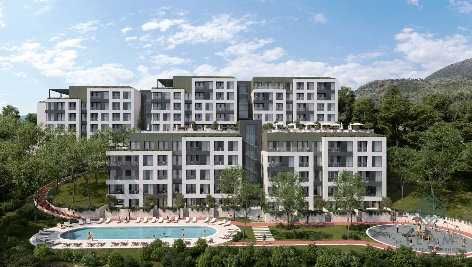 Prodaja, jednosoban stan, 44m², Mrčevac, Tivat