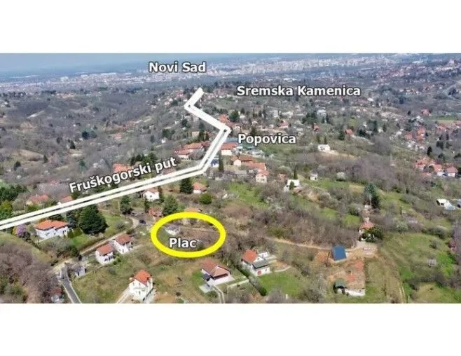 Sale, land lot, 826m², Petrovaradin, Novi Sad