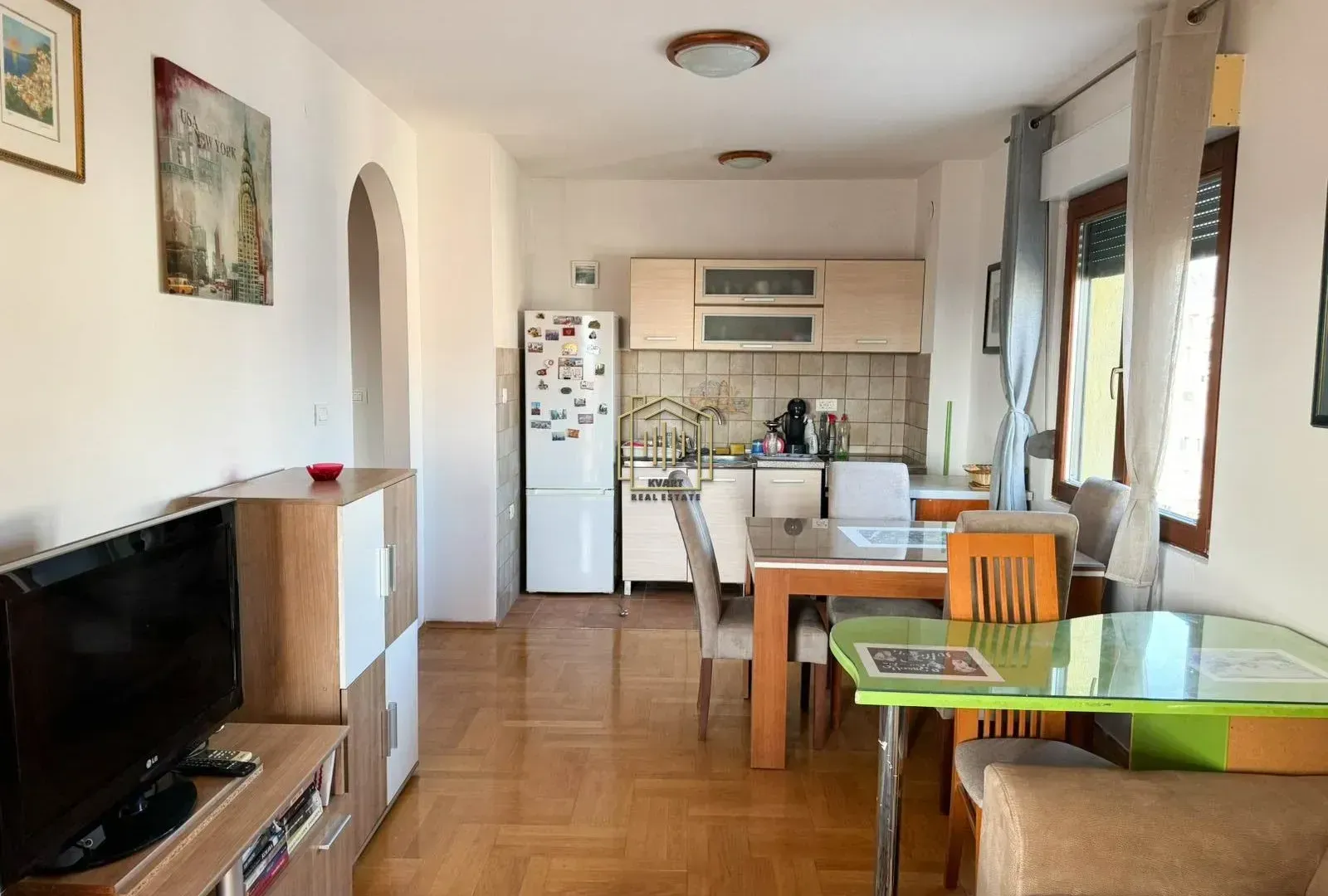 Rent, one bedroom apartment, 52m², Stari Aerodrom, Podgorica