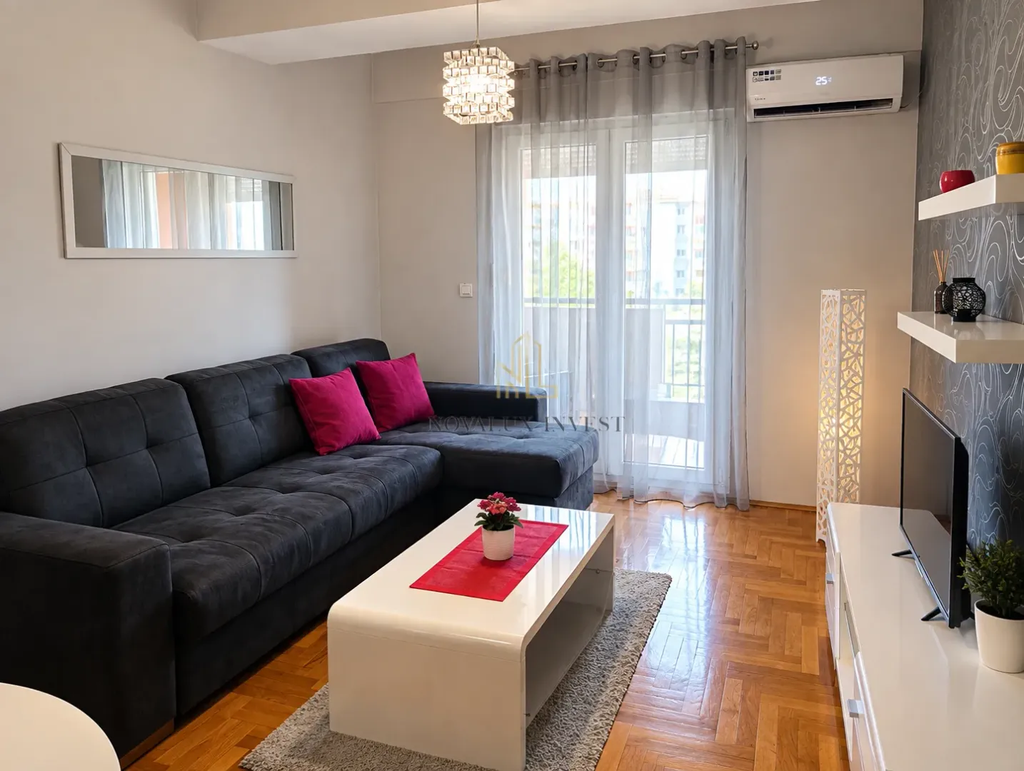 Izdavanje, garsonjera, 34m², City Kvart, Podgorica