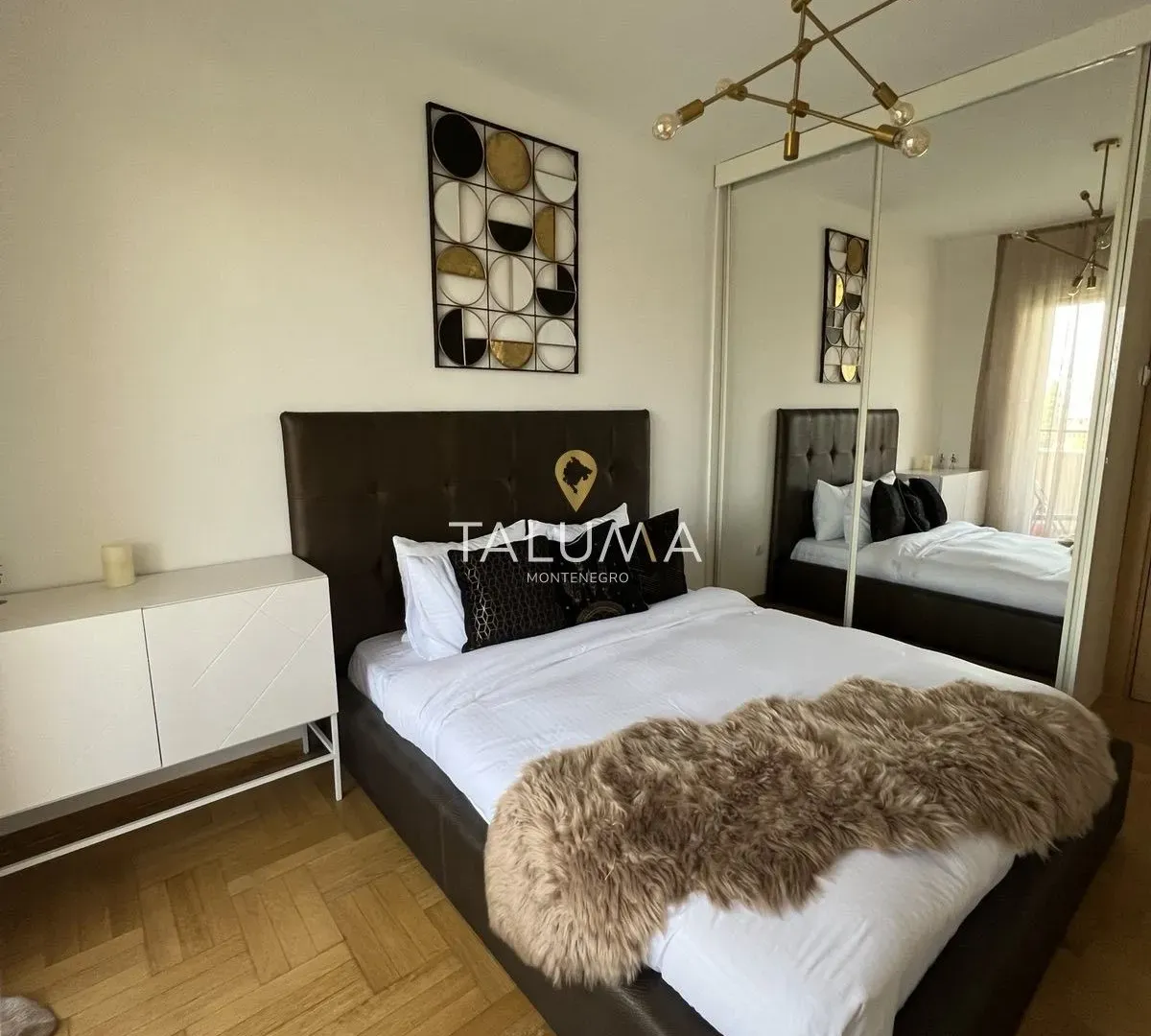 Rent, two bedroom apartment, 65m², City Kvart, Podgorica