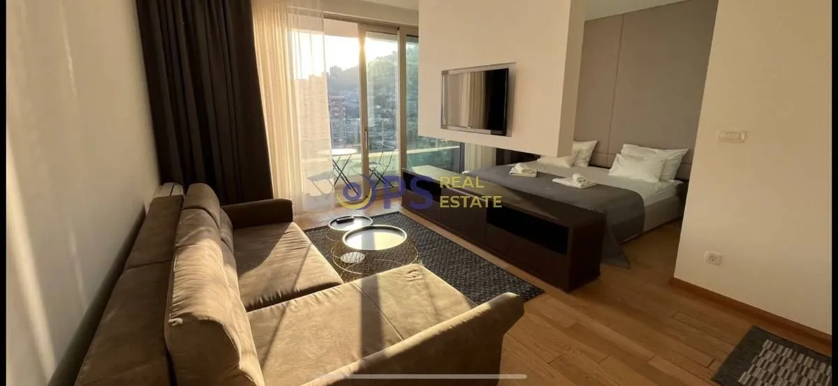 Izdavanje, jednosoban stan, 47m², Budva, Crna Gora
