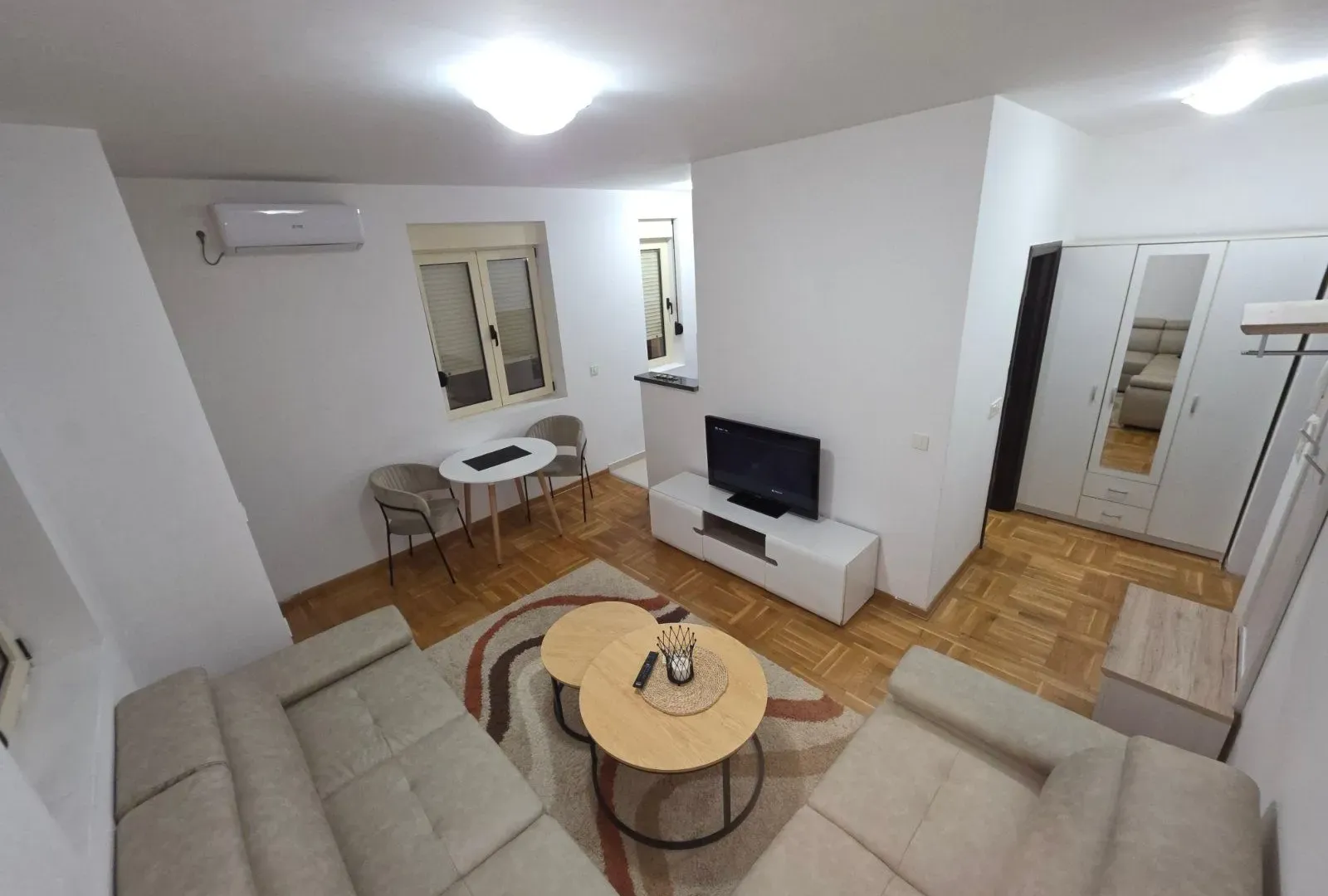 Rent, one bedroom apartment, 30m², Zabjelo, Podgorica