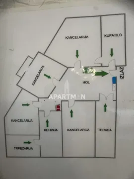 Rent, office space, 110m², Botanička Bašta, Palilula Sve Podlokacije - image 16