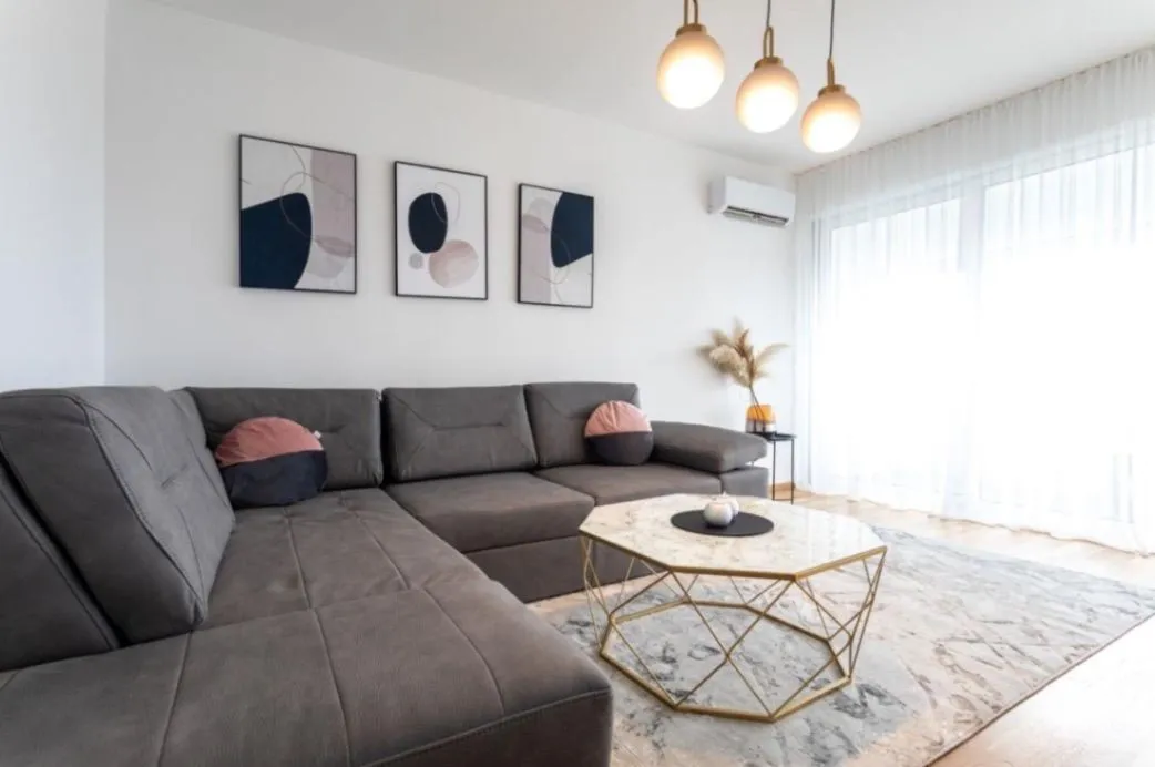 Rent, one bedroom apartment, 55m², Gintaš, Podgorica