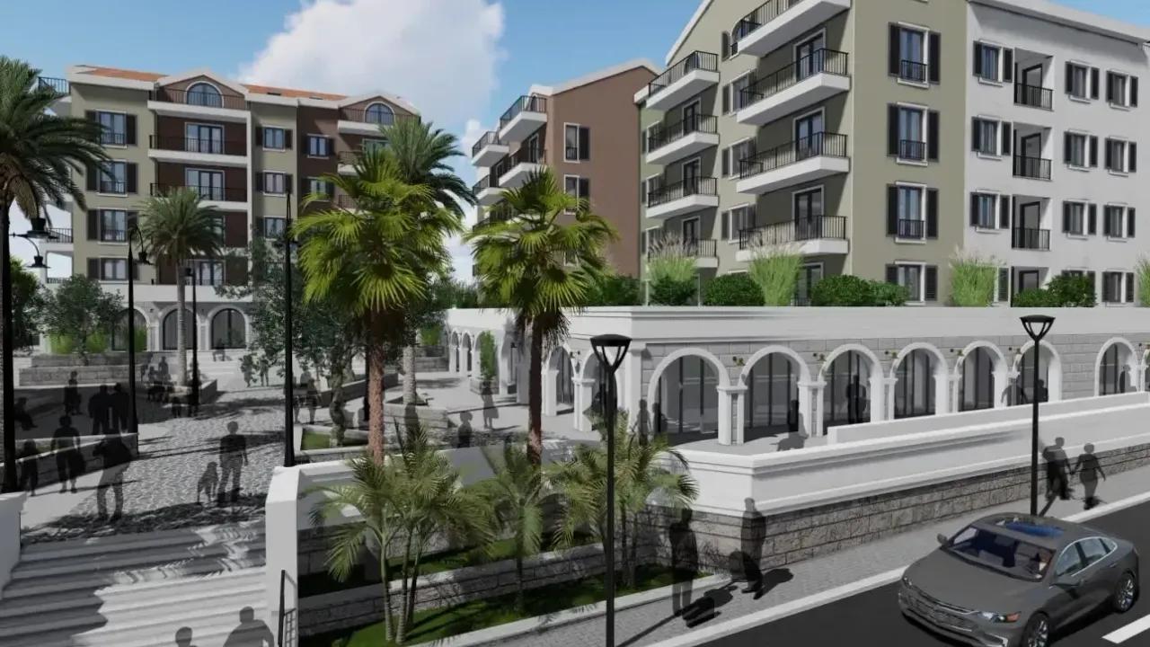 Prodaja, stan, 43m², Tivat, Crna Gora