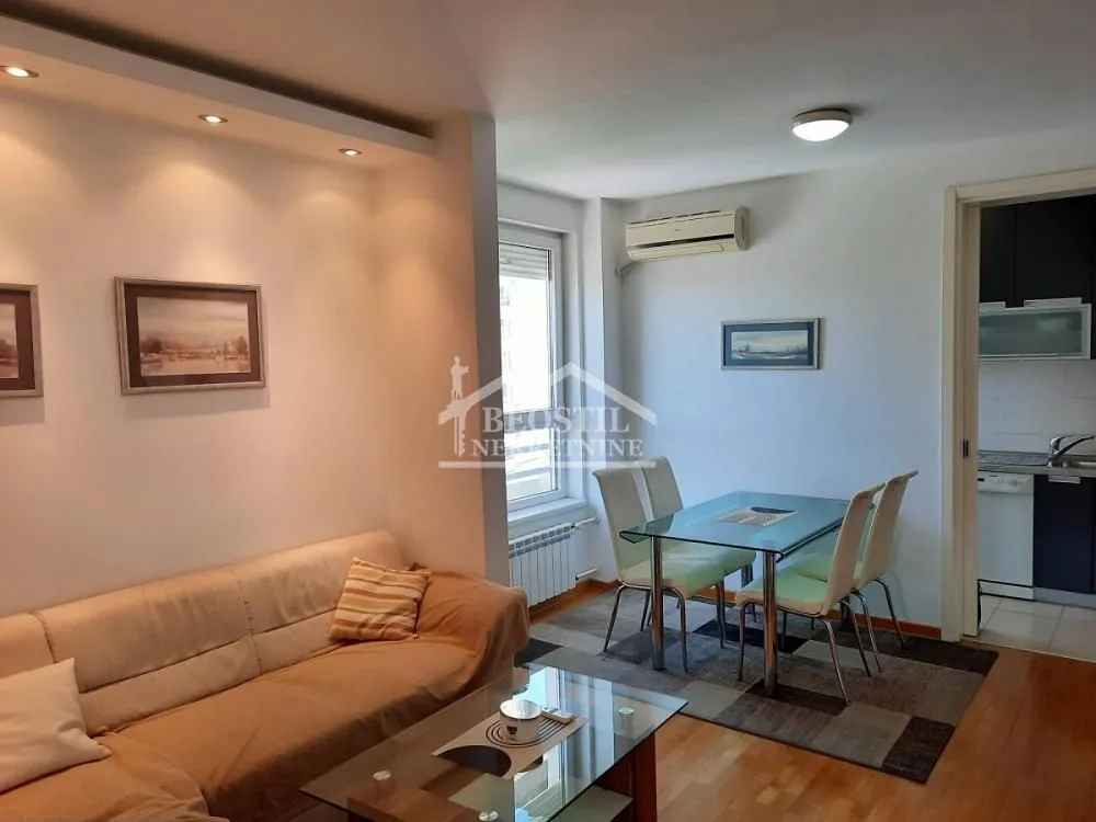 Rent, one bedroom apartment, 45m², Belvil, Beograd