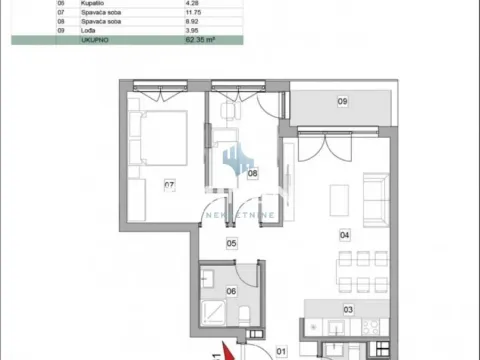 Izdavanje, trosoban stan, 63m², Novi Beograd Blok 67, Novi Beograd Sve Podlokacije - image 18