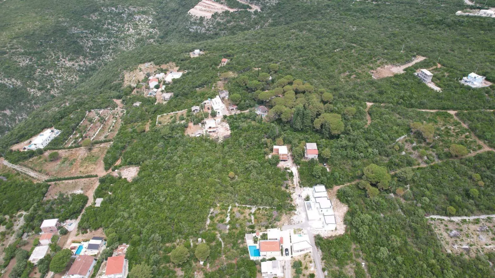 Prodaja, plac, 600m², Zagora, Kotor
