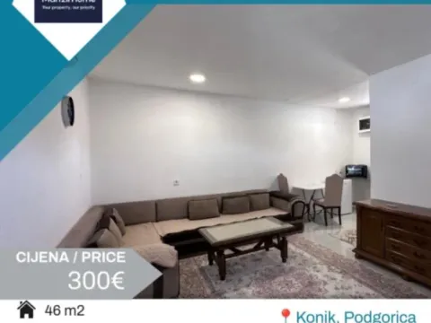 Izdavanje,  kuća, 46m2, Konik, Podgorica