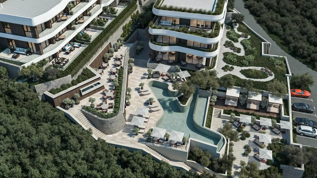 Prodaja, jednosoban stan, 63m², Reževići, Budva