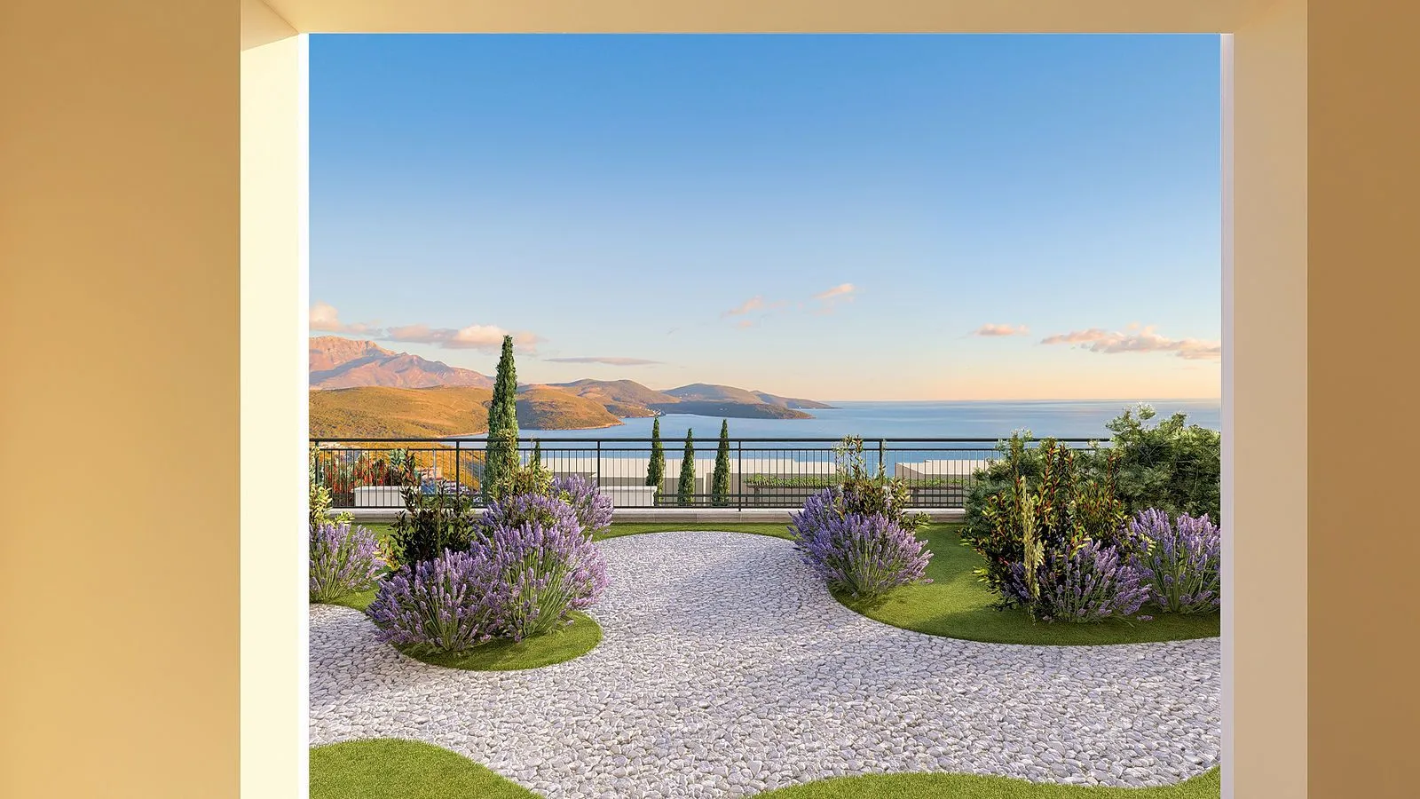 Prodaja, dvosoban stan, 110m², Luštica Bay, Tivat