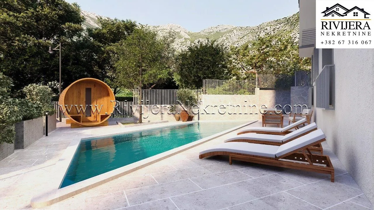 Prodaja, jednosoban stan, 57m², Risan, Kotor