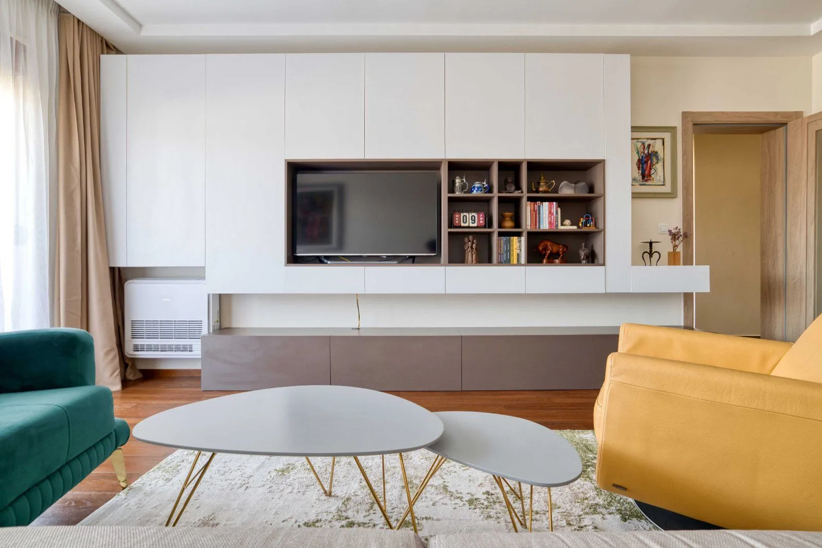 Rent, two bedroom apartment, 74m², Master Kvart, Podgorica