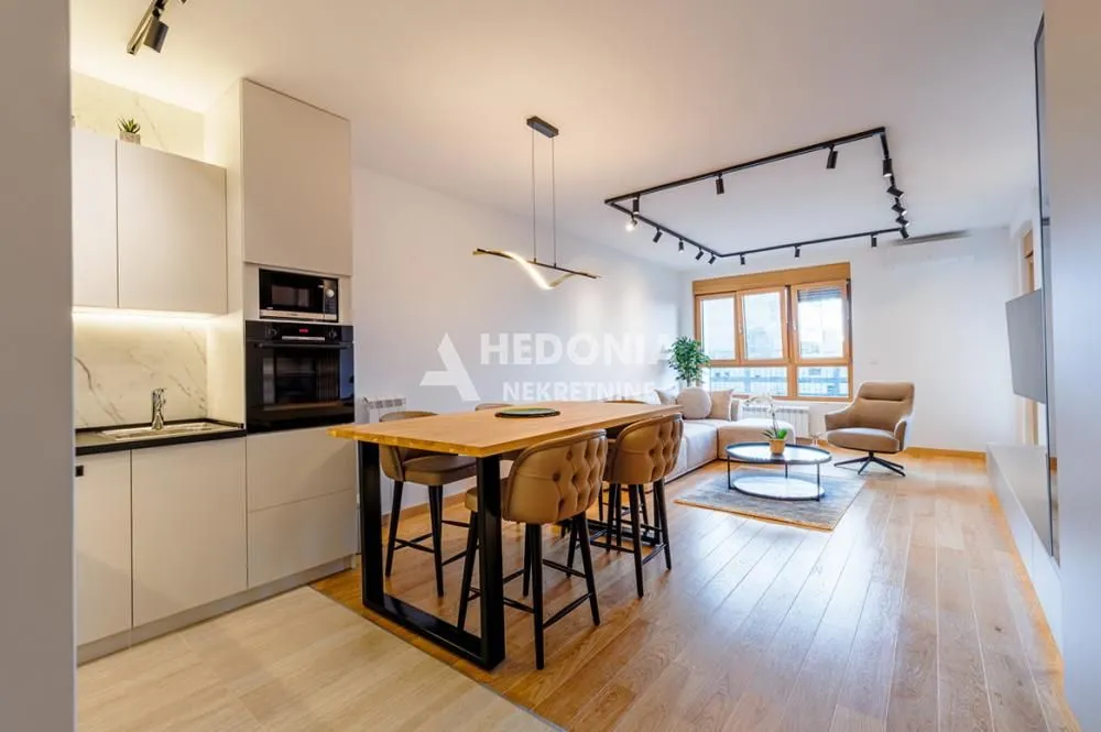 Rent, two bedroom apartment, 59m², Novi Beograd Blok 65, Novi Beograd Sve Podlokacije