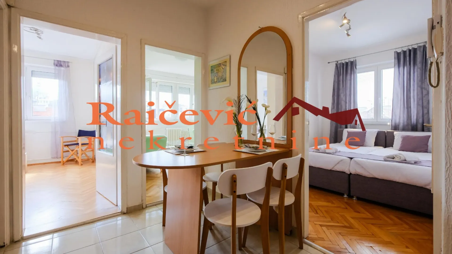 Rent, three bedroom apartment, 60m², Stari Grad, Beograd