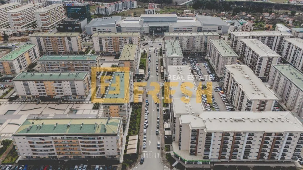 Rent, one bedroom apartment, 54m², City Kvart, Podgorica