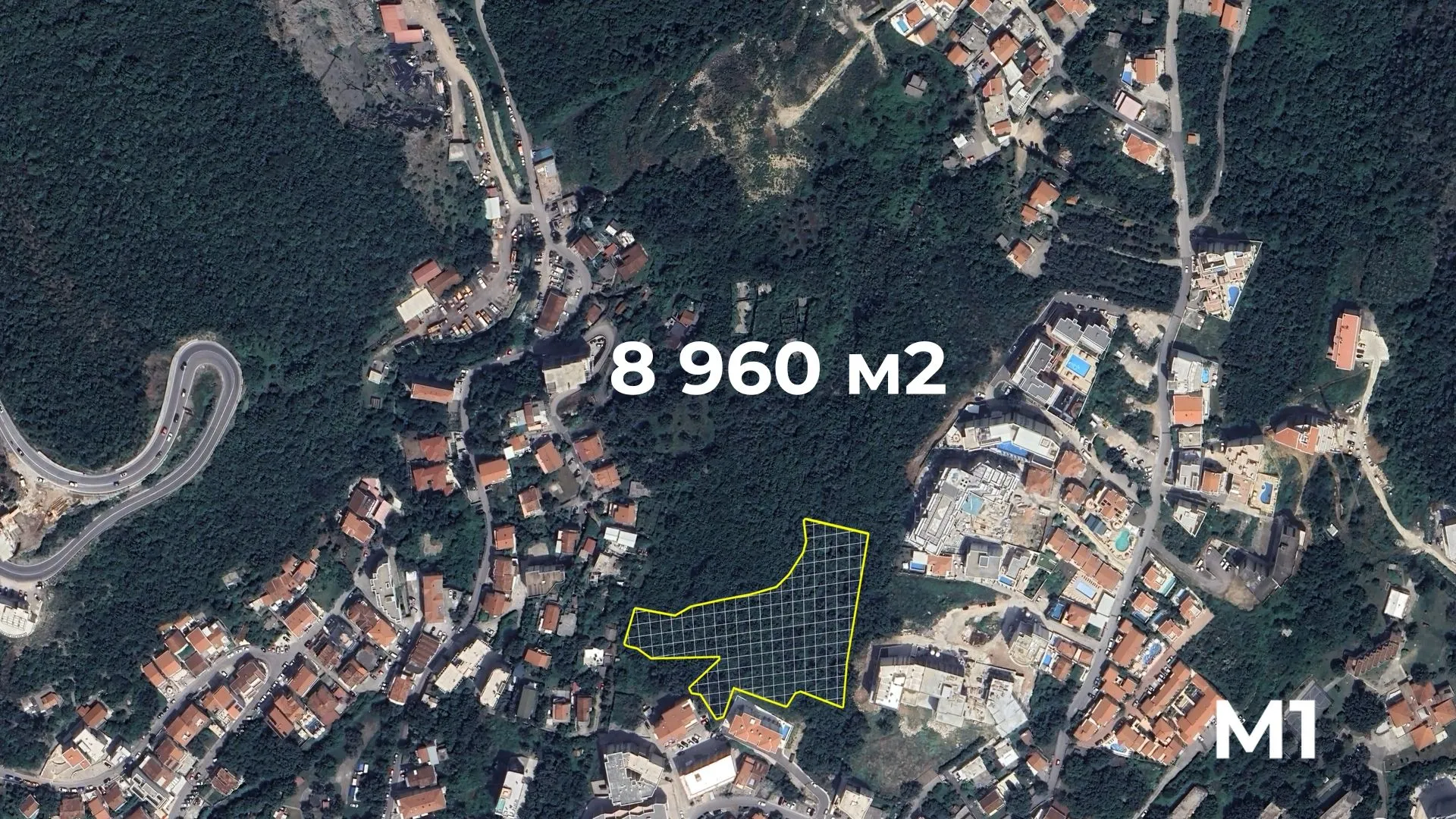 Prodaja, plac, 8960m², Budva, Crna Gora
