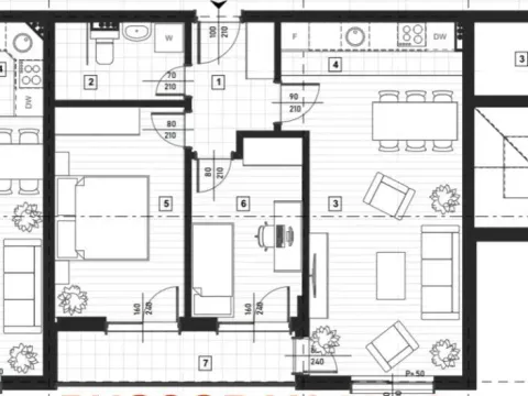 Prodaja, dvosoban stan, 62m², Zagorič, Podgorica - image 2