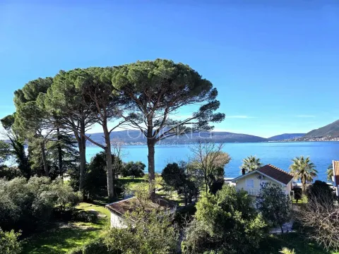 Pogled na more, zeleno dvorište i okolne planine sa nekretnine. - image 7