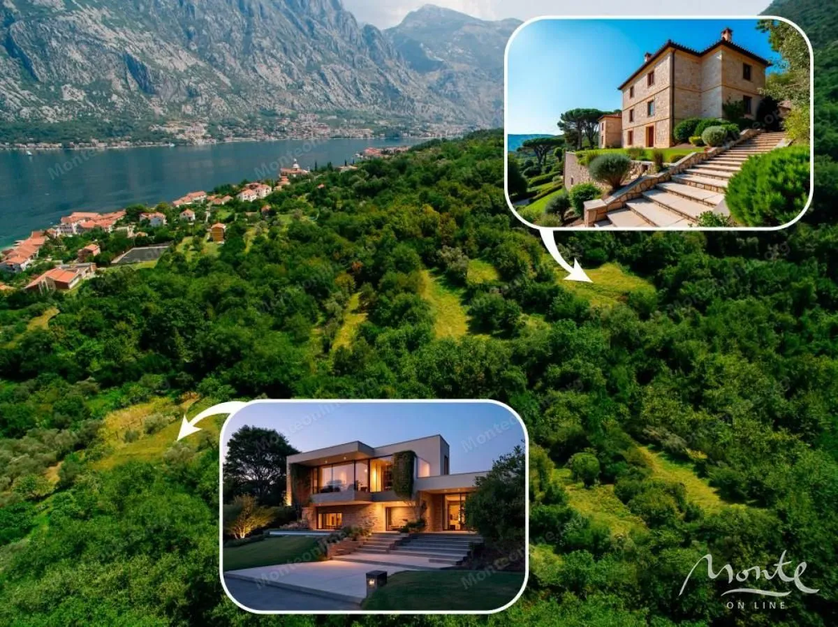 Prodaja, plac, 7500m², Prčanj, Kotor