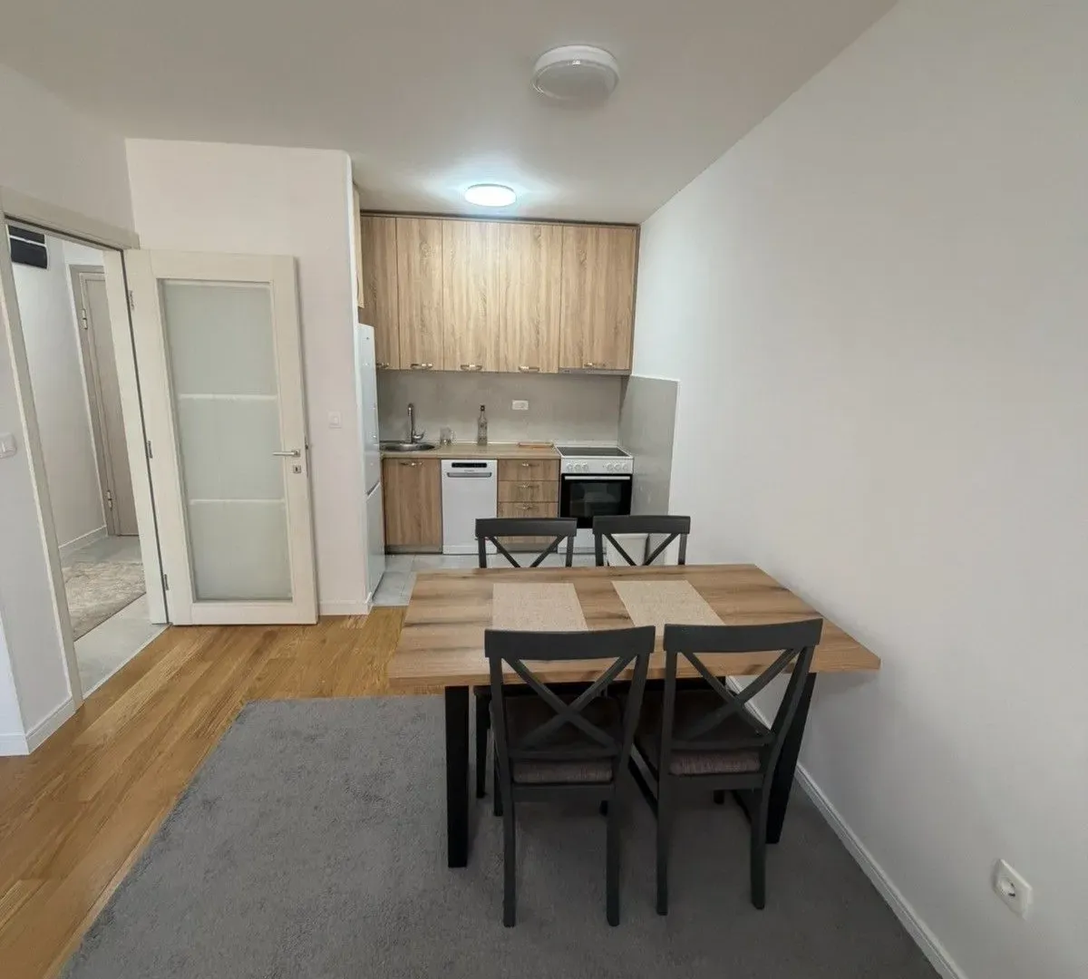 Rent, one bedroom apartment, 49m², Central Point, Podgorica