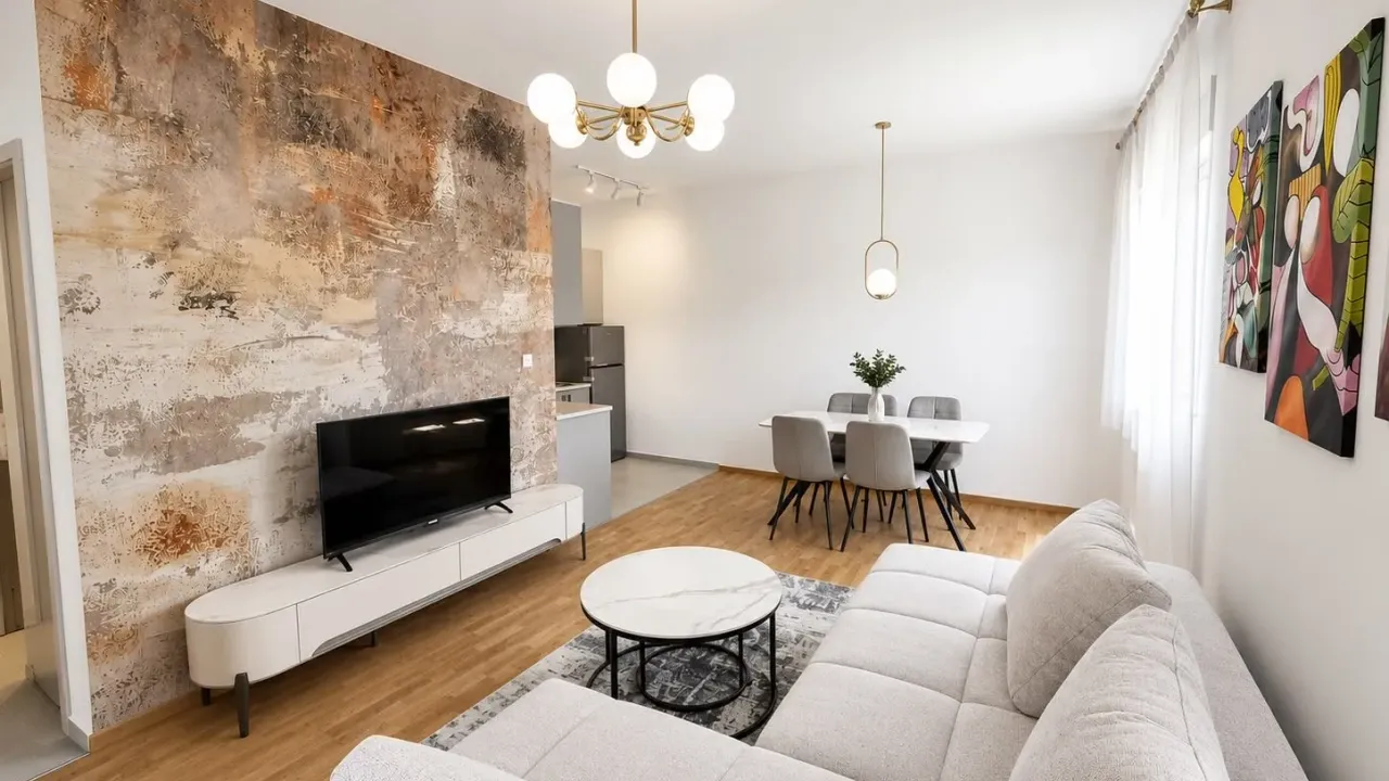 Rent, one bedroom apartment, 48m², Zabjelo, Podgorica