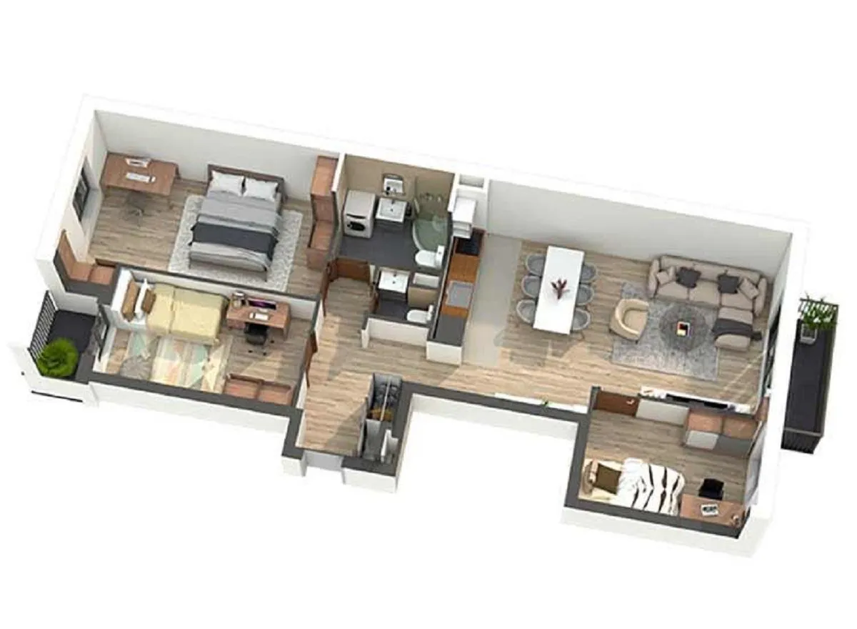 Prodaja, trosoban stan, 83m², Autokomanda, Voždovac Sve Podlokacije