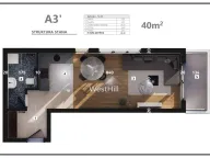 Sale, one bedroom apartment, 37m², Dobre Vode, Bar - image 14