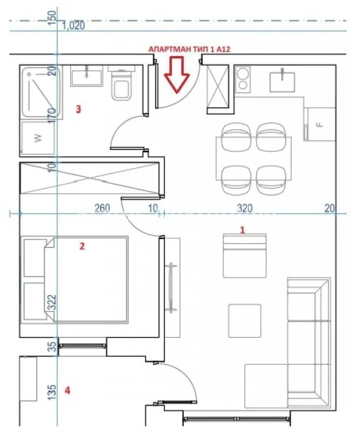 Prodaja, jednosoban stan, 35m², Zlatibor, Srbija