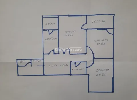 Sale, three bedroom apartment, 85m², Botanička Bašta, Palilula Sve Podlokacije - image 12