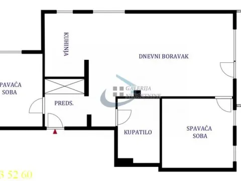 Sale, three bedroom apartment, 87m², Savski Venac, Beograd - image 5