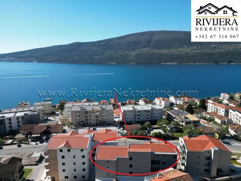 Prodaja, dvosoban stan, 68m², Baošići, Herceg Novi