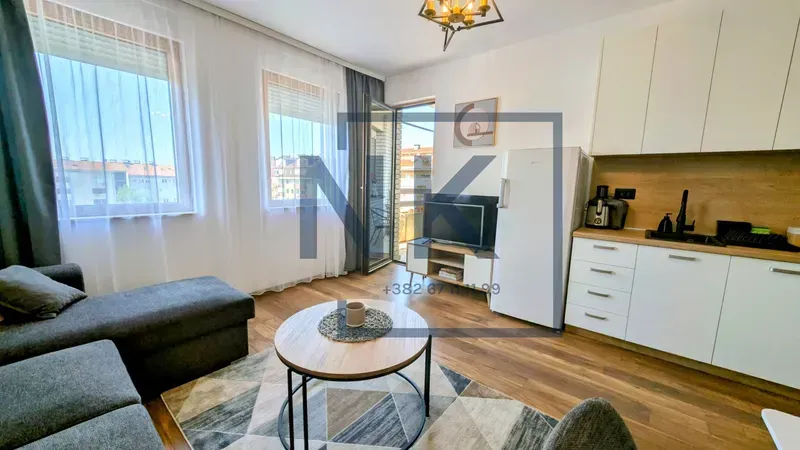 Rent, one bedroom apartment, 43m², Stari Aerodrom, Podgorica