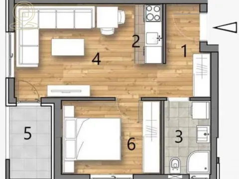 Prodaja, dvosoban stan, 38m², Telep, Novi Sad Sve Podlokacije - image 11