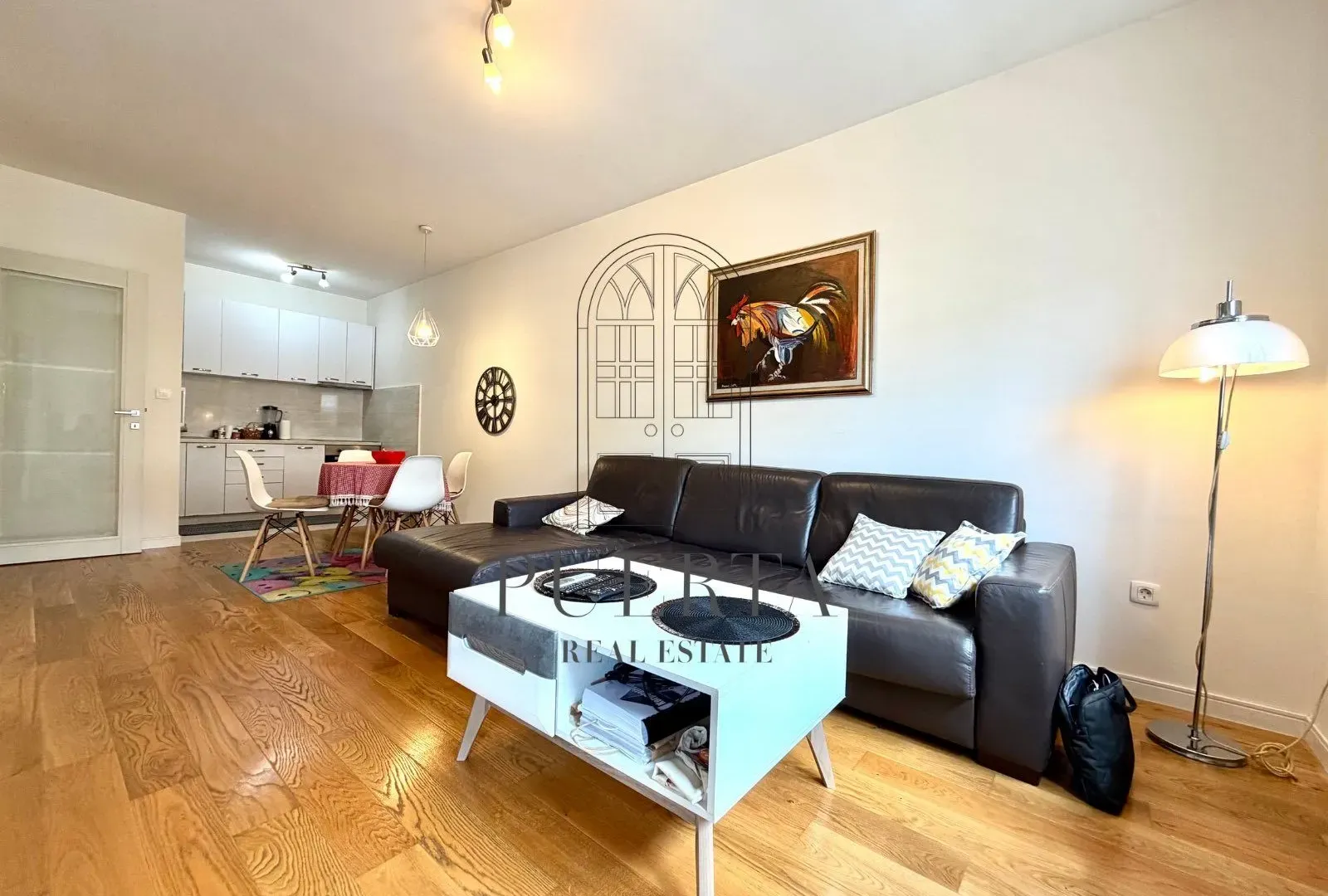 Rent, one bedroom apartment, 49m², Central Point, Podgorica