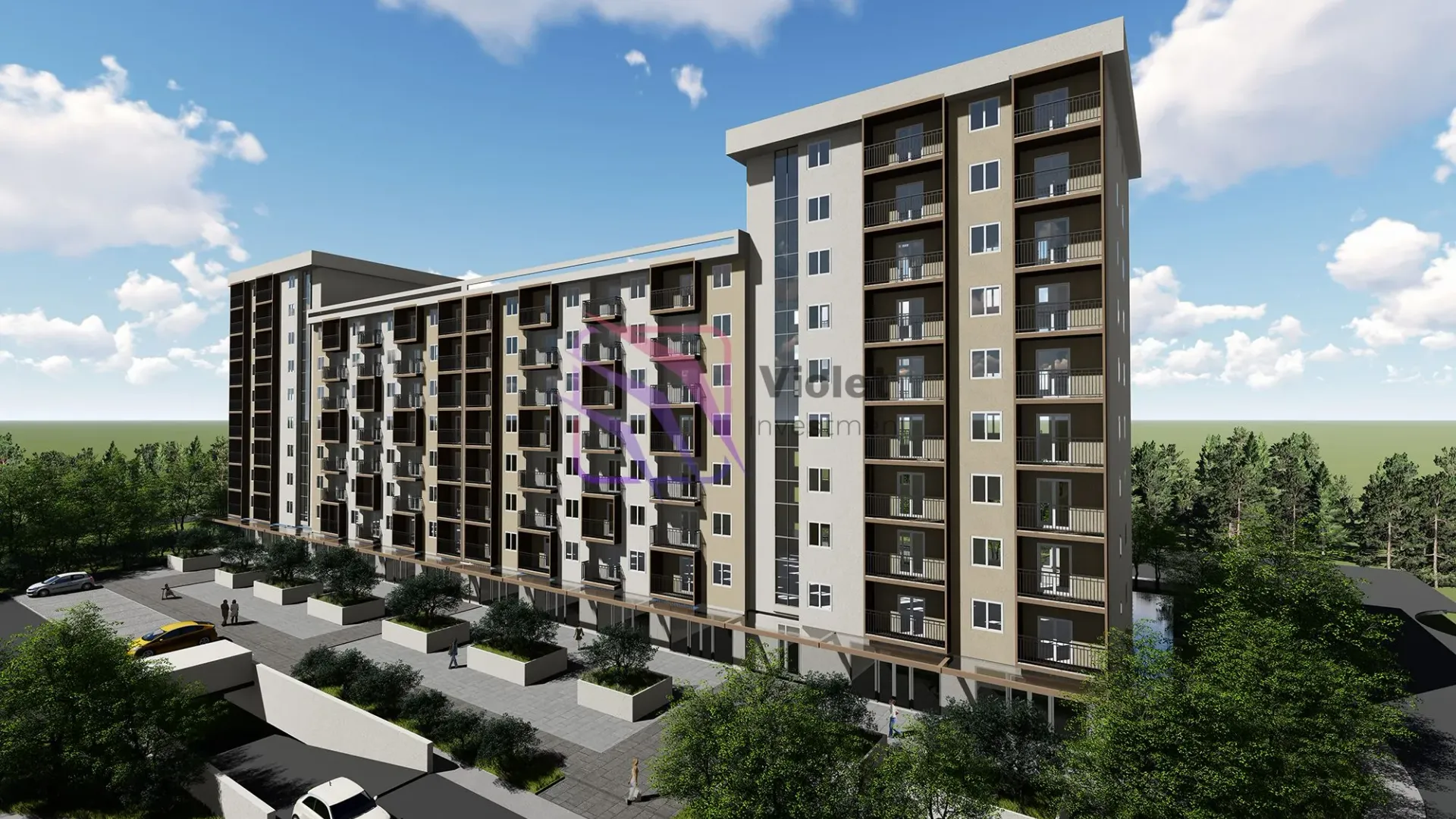 Prodaja, jednosoban stan, 38m², Stari Aerodrom, Podgorica