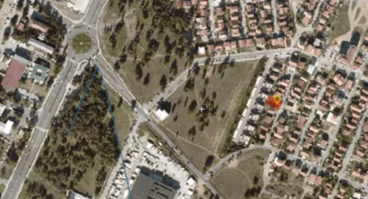 Prodaja, plac, 405m², Stari Aerodrom, Podgorica