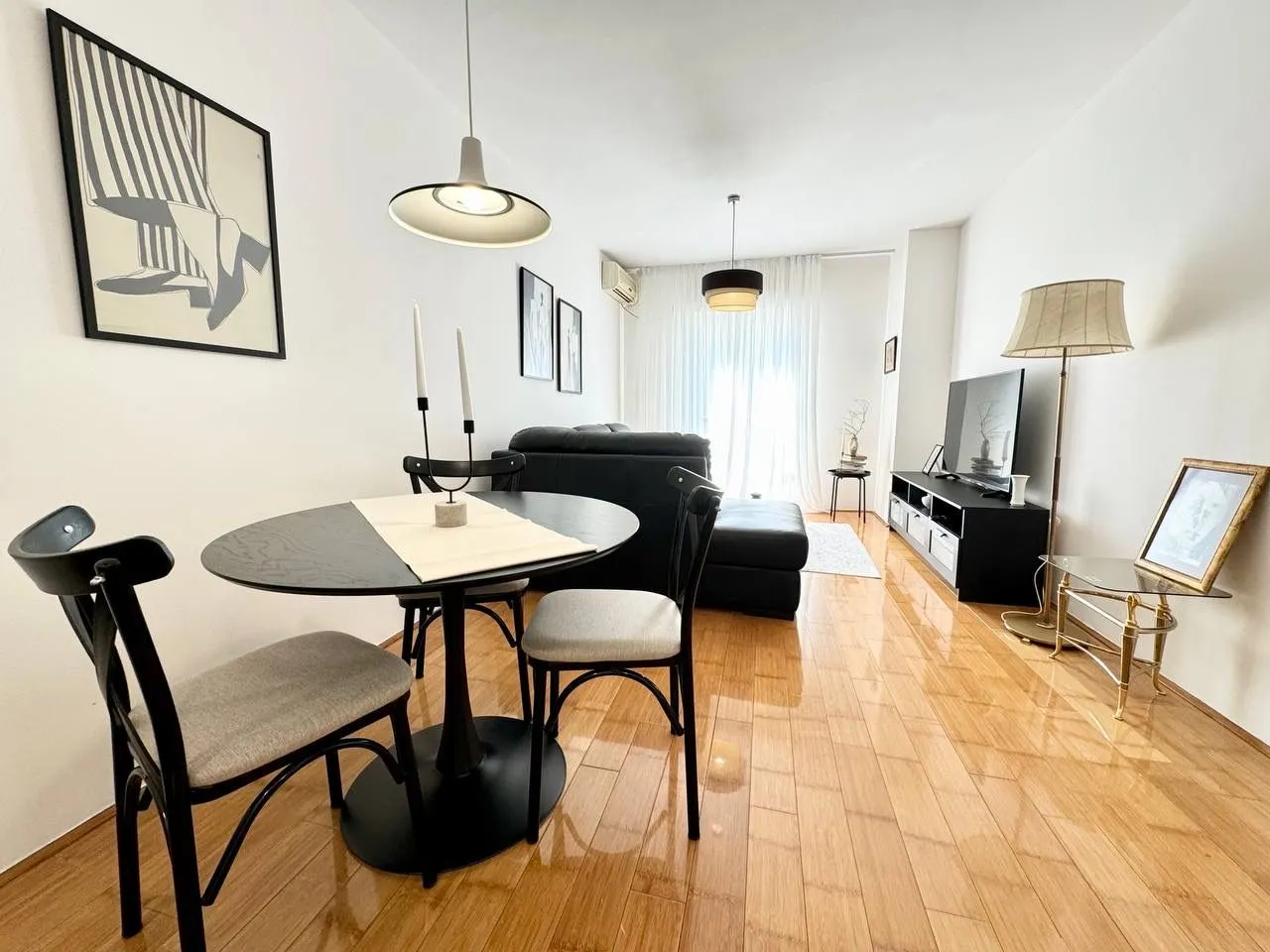 Rent, one bedroom apartment, 47m², Vezirov Most, Podgorica