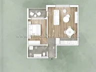 Prodaja, jednosoban stan, 49m2, Radanovići, Kotor