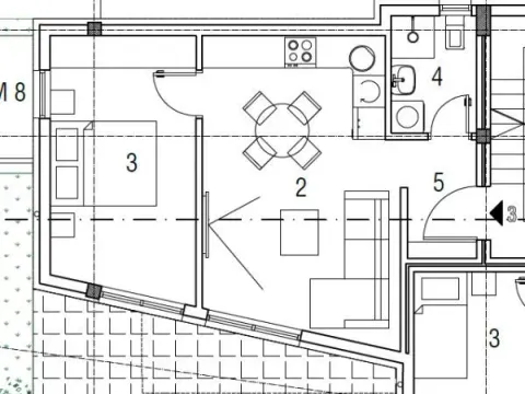 Sale, one bedroom apartment, 38m², Palilula, Niš - image 3