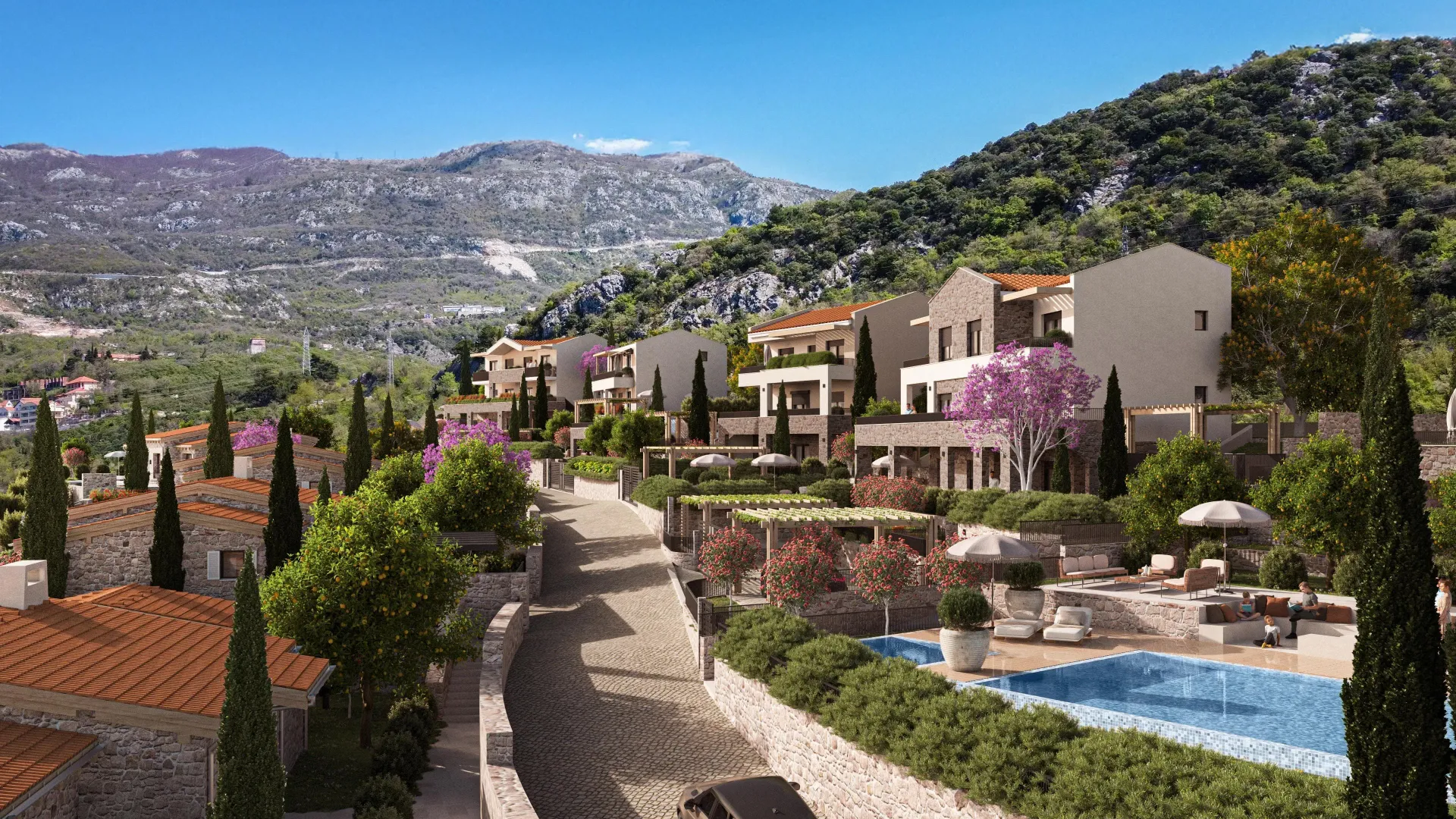 Prodaja, trosoban stan, 108m², Markovići, Budva