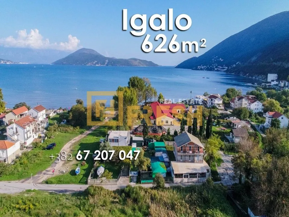 Prodaja, plac, 626m², Herceg Novi, Crna Gora