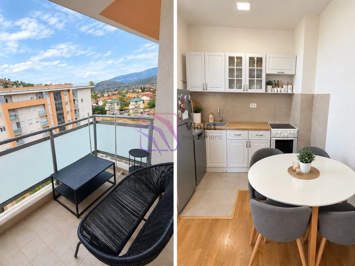 Prodaja, jednosoban stan, 42m², Zagorič, Podgorica