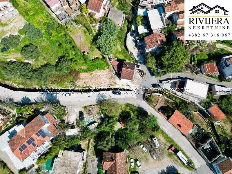 Prodaja, plac, 409m², Baošići, Herceg Novi