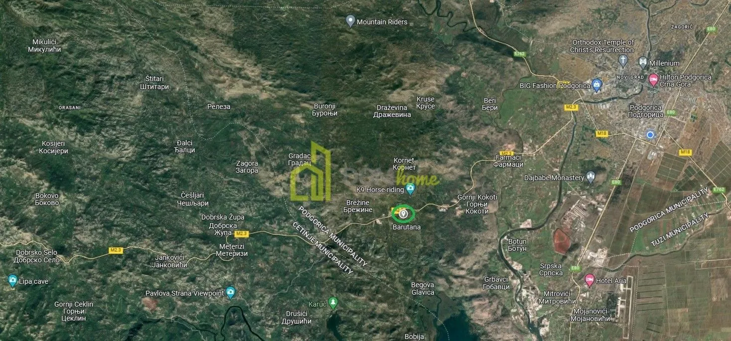 Prodaja, plac, 6068m², Zeta, Podgorica